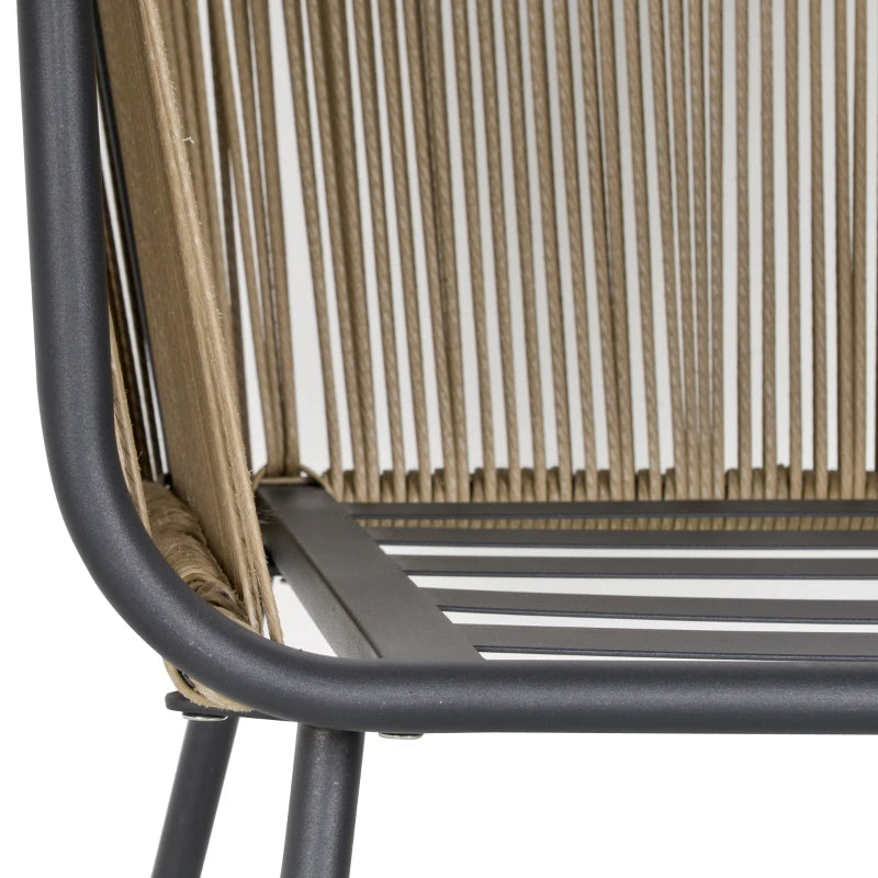 Outsunny 3-delige loungeset