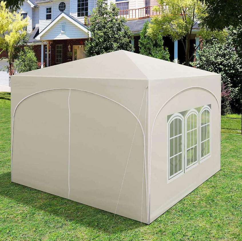 Easy up partytent 3x3m beige