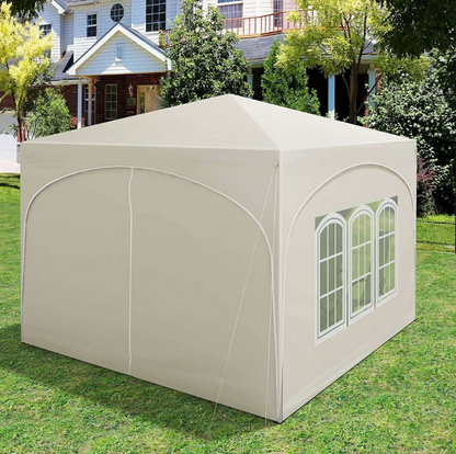 Easy up partytent 3x3m beige