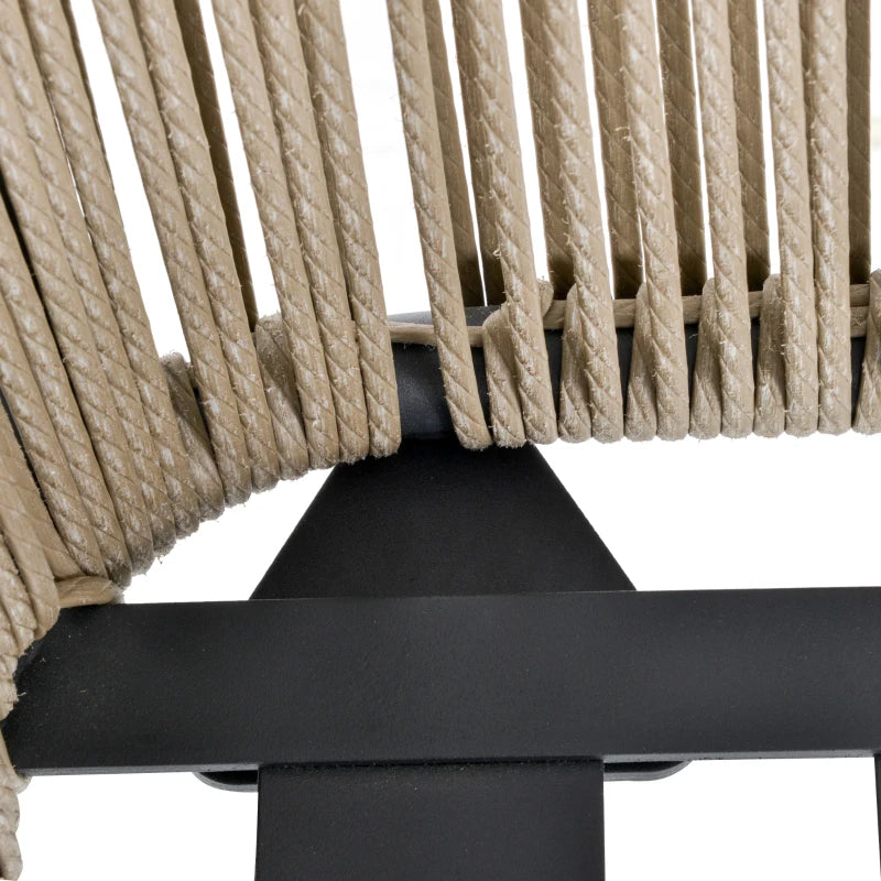 Outsunny 3-delige loungeset