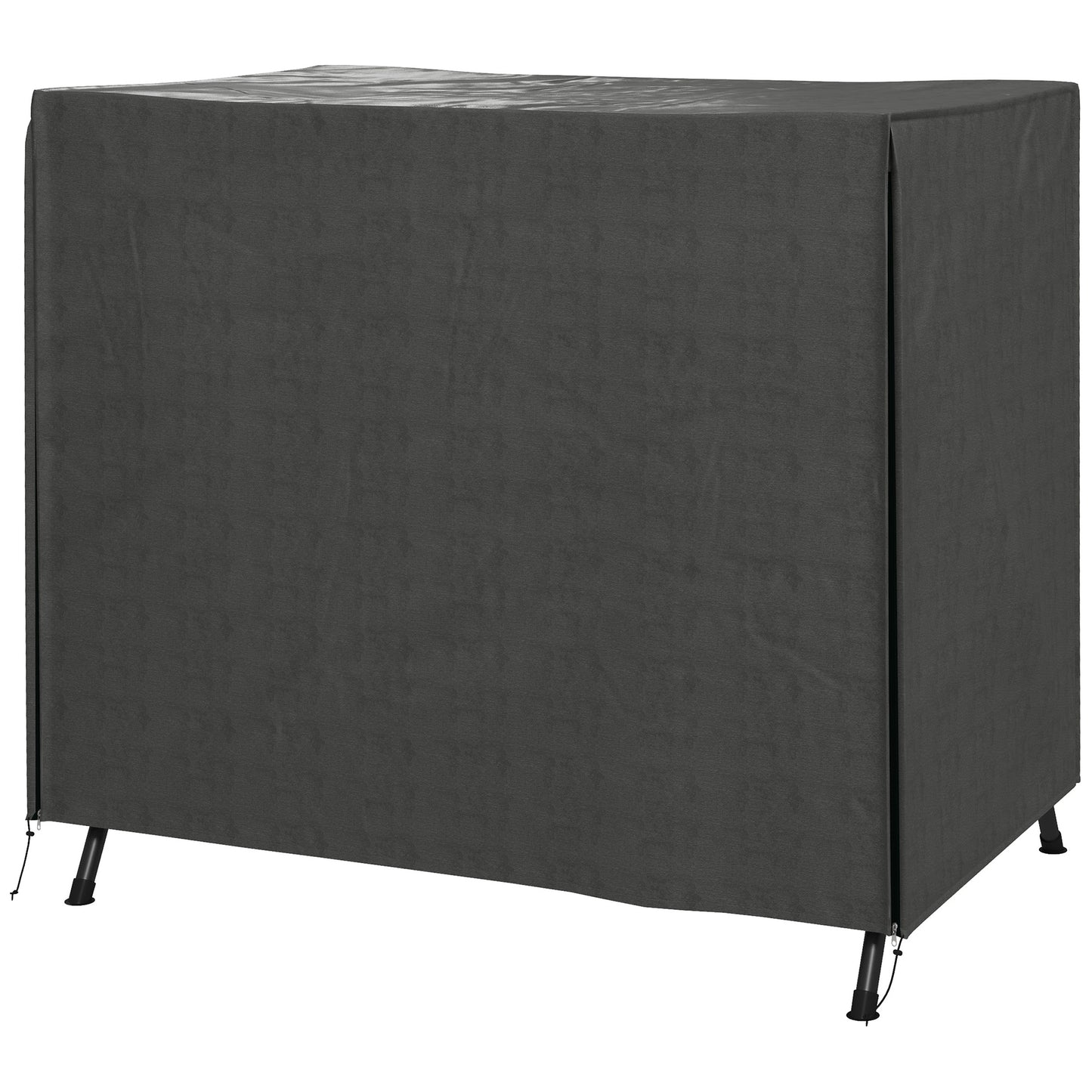 Outsunny hoes voor tuinschommel, beschermhoes voor Hollywood schommel, waterdichte hoes, 177 x 114 x 152 cm, grijs